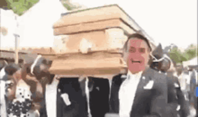 Jair Bolsonaro Coffin Dance GIF - Jair Bolsonaro Bolsonaro Coffin Dance GIFs