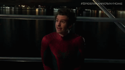 Confused Spider Man GIF