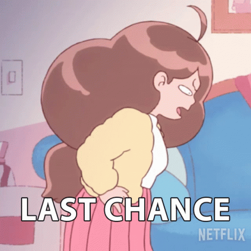 Last Chance Bee GIF - Last Chance Bee Bee And Puppycat GIFs