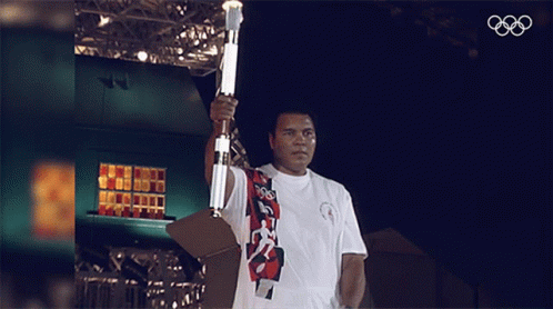Olympic Flame Muhammad Ali GIF - Olympic Flame Muhammad Ali Olympics GIFs