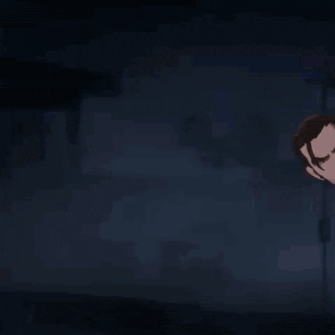 a cartoon character is holding a torch in his hand and surrounded by fire .