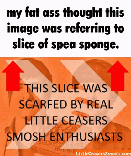 Little Caesars Spea Sponge GIF - Little Caesars Spea Sponge Smosh GIFs