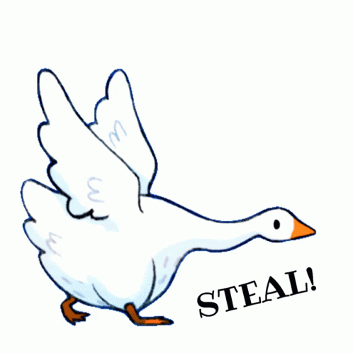 Untitled Goose Do Not Steal GIF - Untitled Goose Do Not Steal Only Me Steal GIFs