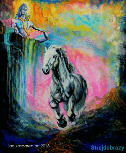 Strejdobrazy Horse GIF - Strejdobrazy Horse Colorful GIFs