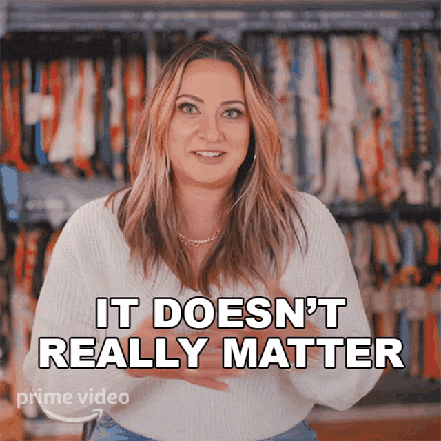 It Doesnt Really Matter Lularich GIF