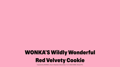 Crumbl Cookies Wonkas Wildy Wonderful Red Velvety Cookie GIF - Crumbl Cookies Wonkas Wildy Wonderful Red Velvety Cookie Cookies GIFs