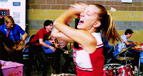 Glee Brittany Pierce GIF - Glee Brittany Pierce Artie Abrams GIFs