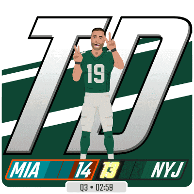 a football player with the number 19 on his shirt