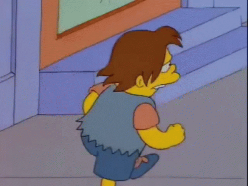 Simpsons Nelson GIF - Simpsons Nelson Tall Man Chasing Nelson GIFs
