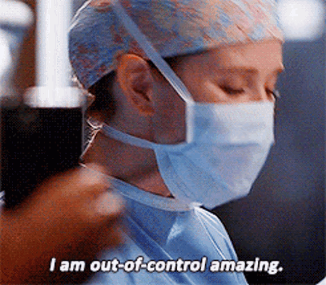 Greys Anatomy April Kepner GIF - Greys Anatomy April Kepner I Am Out Of Control Amazing GIFs