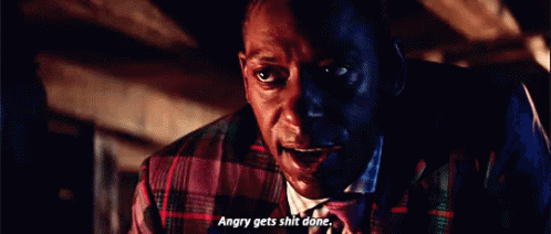 Angry Gets Shit Done GIF - American Gods American Gods GIFs