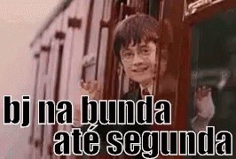 Beijo Na Bunda E Até Segunda  /  Harry Potter GIF - Bye Bye See You Later Harry Potter GIFs