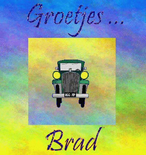 Groetjes Brad GIF - Groetjes Brad Greetings GIFs