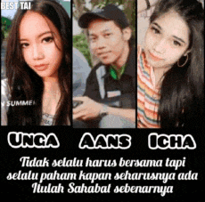 a man and two women are standing next to each other in a collage