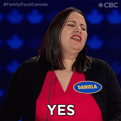 Yeah Family Feud Canada GIF - Yeah Family Feud Canada Yes GIFs