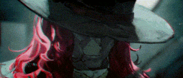 a man with red hair and a top hat