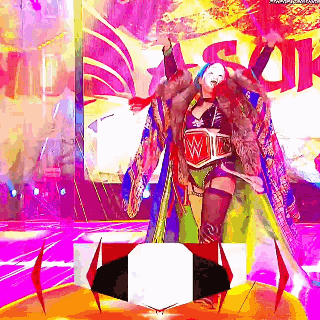 Asuka Wwe GIF - Asuka Wwe Raw Womens Champion GIFs