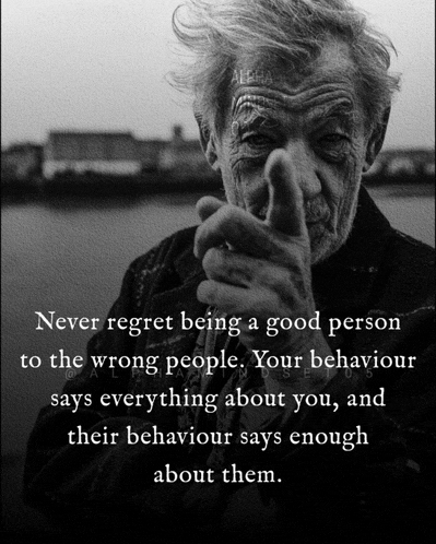 a black and white photo of a man with a quote on it