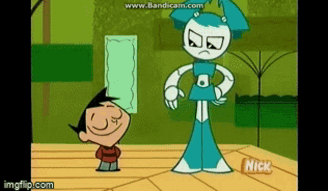 My Life As Teenage Robot Nicktoons GIF - My Life As Teenage Robot Nicktoons Jenny GIFs