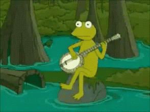 Back To Town Frog GIF - Back To Town Frog The Way You Came GIFs