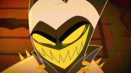 a close up of a cartoon character with a yellow face and spikes on his clothes .