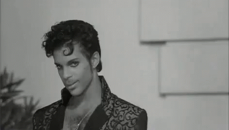 Prince Hair Stroke GIF - Prince Hair Stroke Stare GIFs