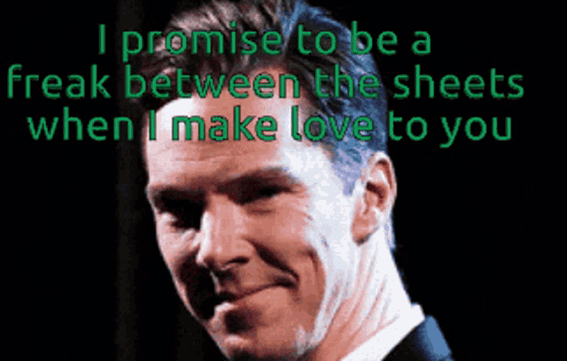 a picture of a man with a quote on it