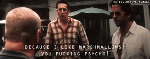 The Hangover Part Ii Marshmallows GIF - The Hangover Part Ii Marshmallows GIFs