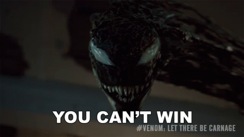 You Cant Win Venom2 GIF - You Cant Win Venom2 Let There Be Carnage GIFs