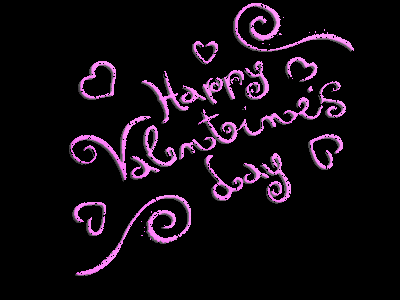 the words happy valentine 's day are written in pink
