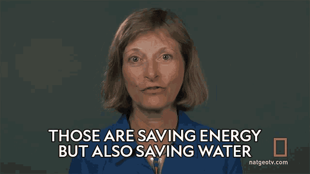 Those Are Saving Energy But Also Saving Water Sandra Postel GIF - Those Are Saving Energy But Also Saving Water Sandra Postel Scientist GIFs