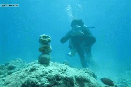 Scuba Underwater Hadouken GIF - Scuba Dive GIFs