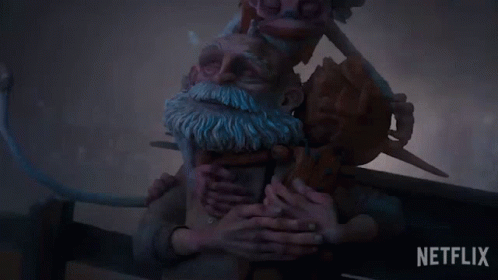 Hugging Geppetto GIF - Hugging Geppetto Pinocchio GIFs