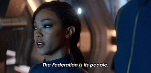 The Federation Is Its People Michael Burnham GIF - The Federation Is Its People Michael Burnham Sonequa Martin Green GIFs