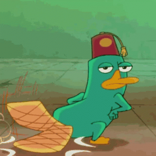 Perry The Platypus Phineas And Ferbs GIF - Perry The Platypus Phineas And Ferbs Agent P GIFs