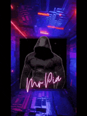 a poster of a man in a hoodie with the words the lv on it