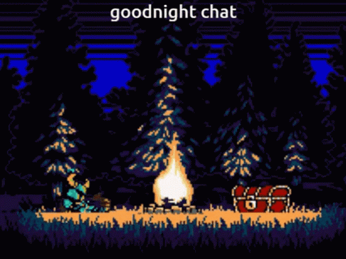Shovel Knight Goodnight GIF - Shovel Knight Goodnight Goodnight Chat GIFs