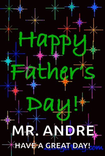 a happy father 's day card for mr andre