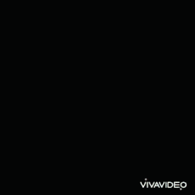 a close up of a circular object with the word vivavideo below it