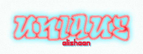 Alishaan Unique GIF - Alishaan Unique Glow GIFs