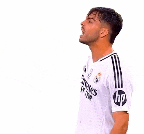 a soccer player wearing a white jersey with emirates fly better on it is standing on a white background .
