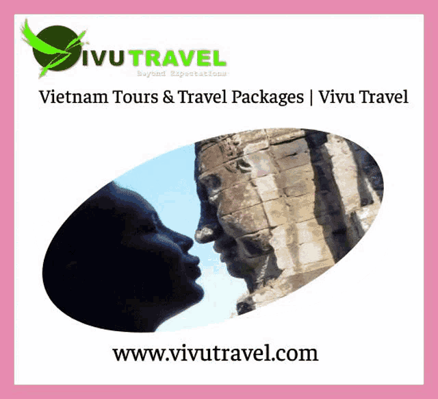 a flyer for vietnam tours and travel packages