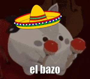 a cartoon cat wearing a sombrero is holding maracas
