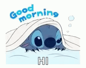 Stitch Good Morning GIF - Stitch Good Morning Lilo And Stitch GIFs