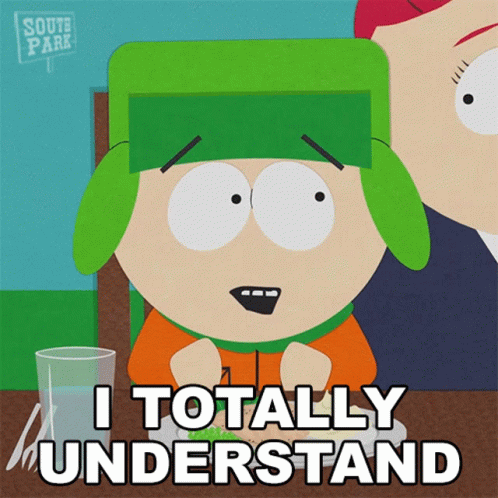 I Totally Understand Kyle Broflovski GIF - I Totally Understand Kyle Broflovski South Park GIFs