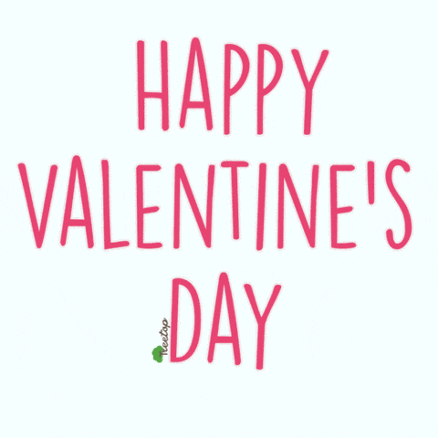 a sign that says happy valentine 's day in pink letters