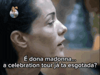 a woman is talking about a celebration tour