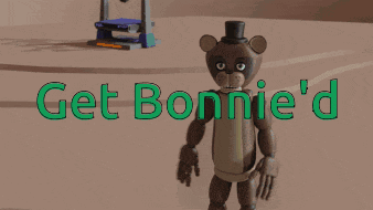 a picture of a skull with the words get bonnie 'd