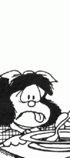 Mafalda Tomando Sopa GIF - Mafalda Sopa GIFs