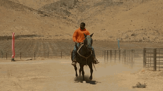 Riding Horse Oj Haywood GIF - Riding Horse Oj Haywood Daniel Kaluuya GIFs